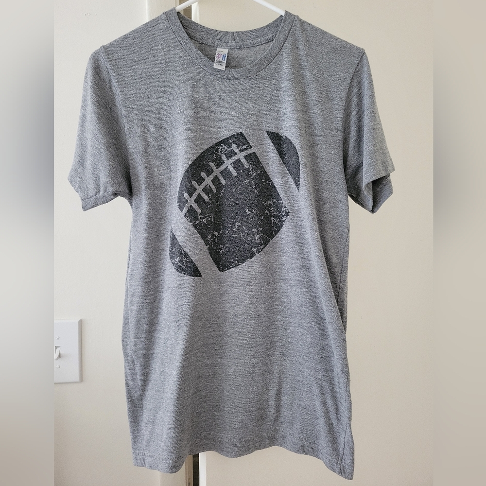 Short Sleeve Graphic Tee Shirt Football